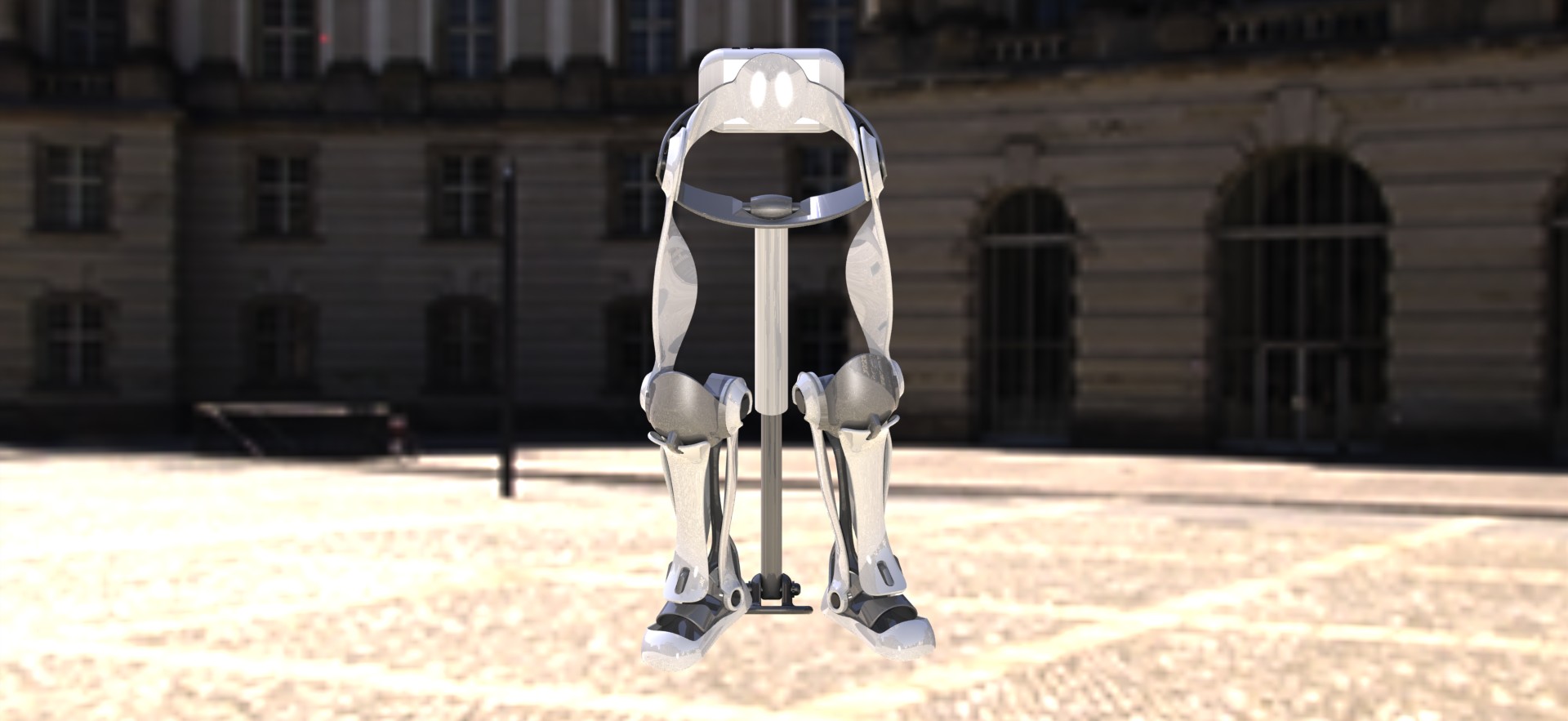 B 外骨骼 跳跃外骨骼 单兵辅助骨骼 机械设计 3D建模图纸jumping-exoskeleton